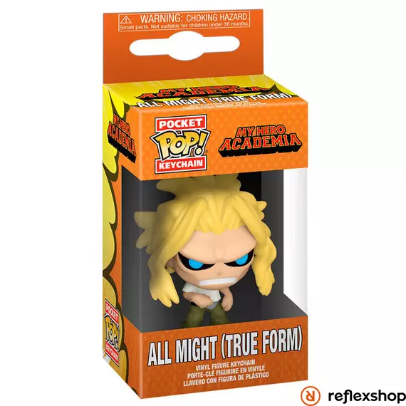 Funko POP! Keychain - My Hero Academia - All Might (True Form) figura