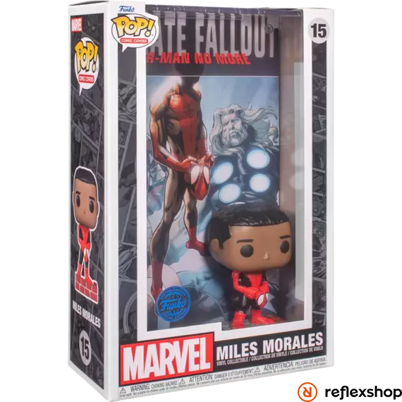 Funko Pop! Comic Covers: Marvel - Miles Morales (Special Edition) #15 Vinyl Figure