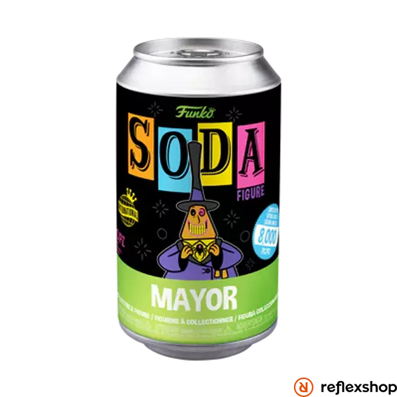 Funko Vinyl Soda: The Nightmare Before Christmas - Mayor (Black Light)* (Special Edition) Collectible