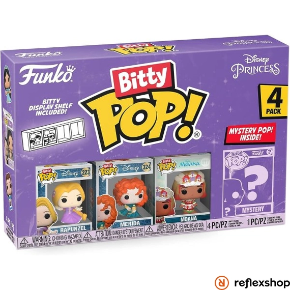 Funko Bitty POP! Disney - Rapunzel 4PK figura