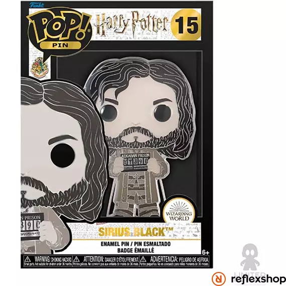 Funko Pop! Harry Potter - Sirius Black #15 Large Enamel Pin