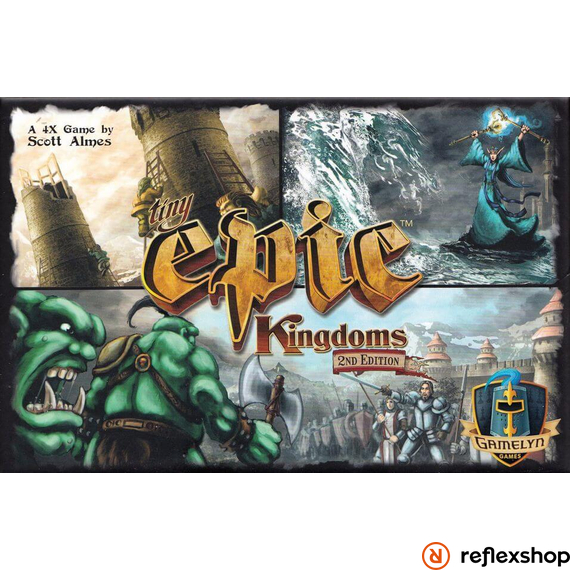 Tiny Epic Kingdoms társasjáték, angol nyelvű (második kiadás)