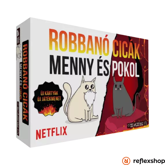 Robbanó cicák – Menny és pokol! társasjáték