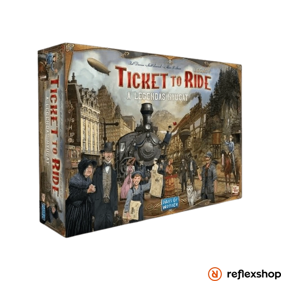 Ticket to Ride Legacy – A legendás nyugat társasjáték