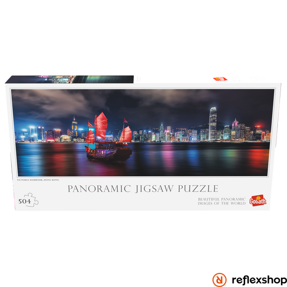 Landscape puzzle - Victoria-kikötő, Hong kong , 500 db-os