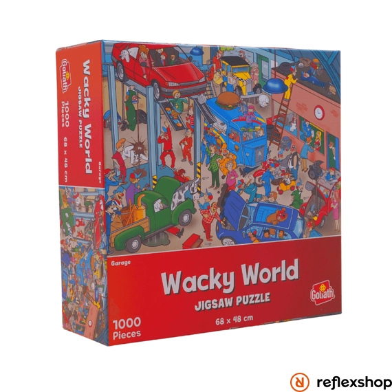 Wacky World puzzle, 1000 db-os - Garázs