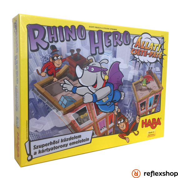 Rhino Hero - Állati csete-paté társasjáték