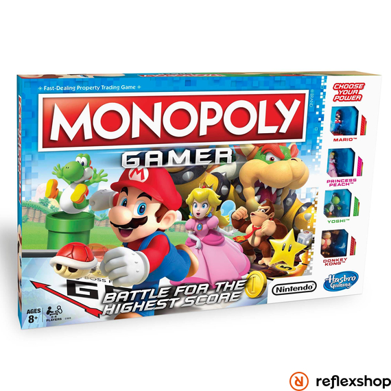 Hasbro: Monopoly Gamer társasjáték