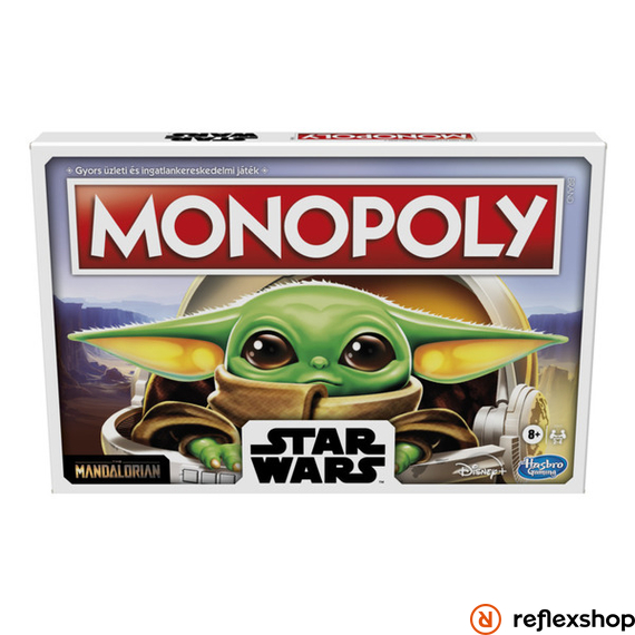 Hasbro: Monopoly Baby Yoda társasjáték