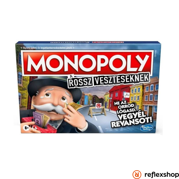 Hasbro Monopoly, a rossz veszteseknek társasjáték