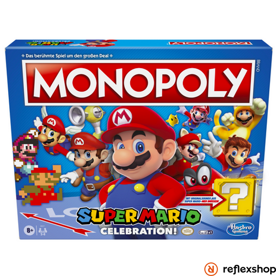 Monopoly Super Mario Celebration társasjáték, angol nyelvű