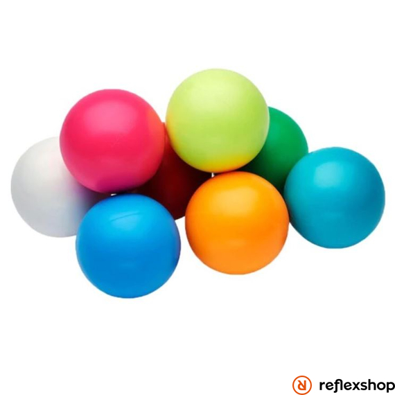 HiX-Ball S (Russian Ball) zsonglőrlabda szett, 62mm, pink/türkiz/sárga