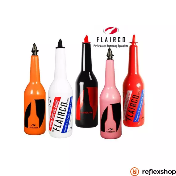 Flairco Label üveg, 750ml, pink