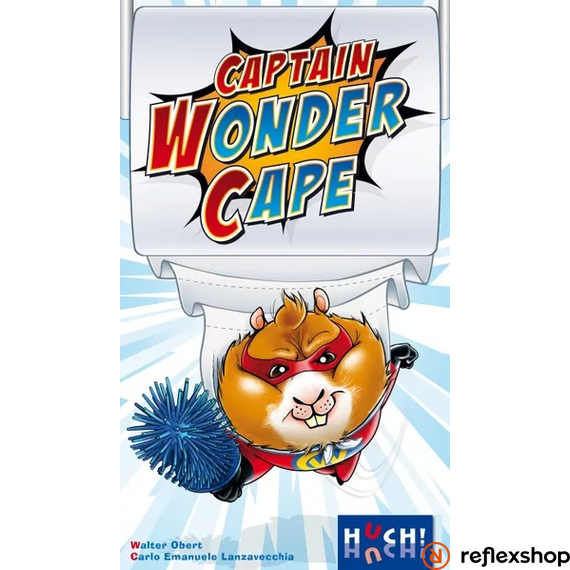 Captain Wonder Cape társasjáték, multinyelvű