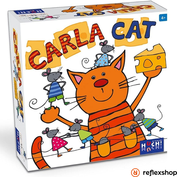 Carla Cat multinyelvű társasjáték borító