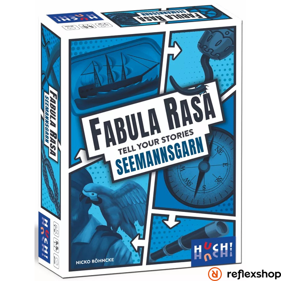 Fabula Rasa - Seemannsgarn multinyelvű társasjáték