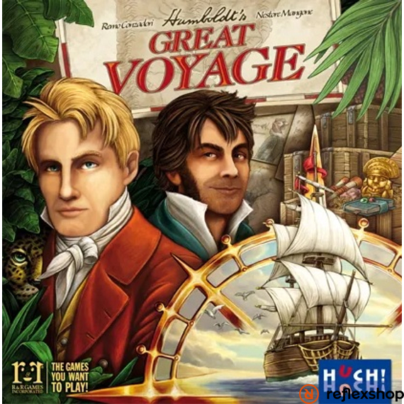 Humboldt's Great Voyage társasjáték, multinyelvű