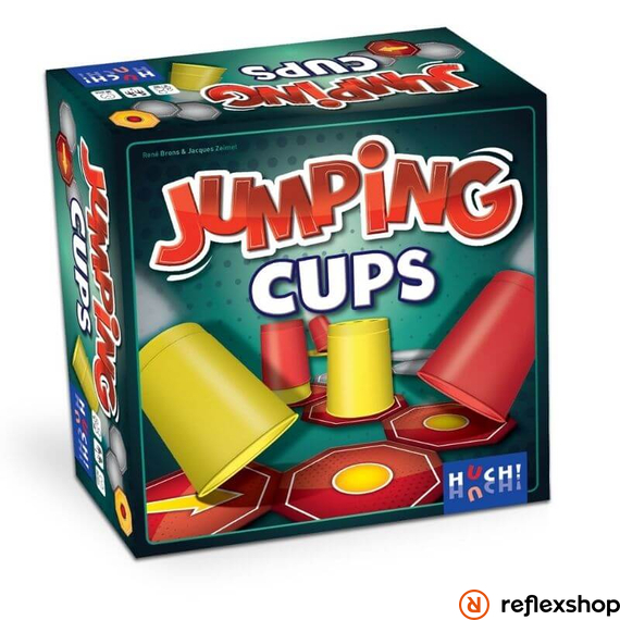 Jumping Cups társasjáték dobozborító