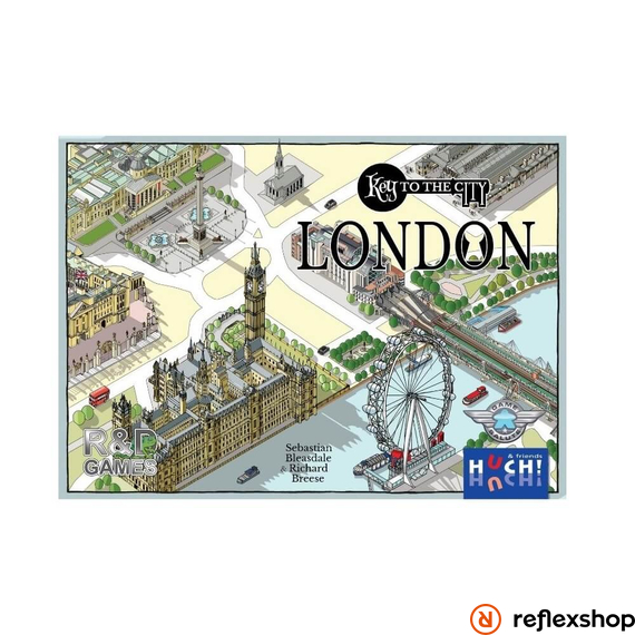 Key to the City: London társasjáték dobozborító