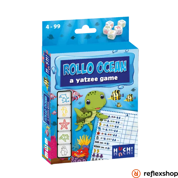 Rollo Ocean társasjáték, angol nyelvű