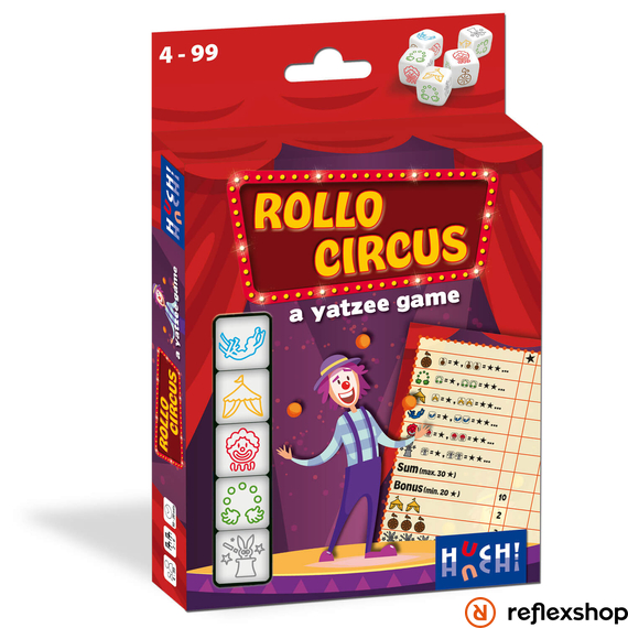 Rollo Circus multinyelvű társasjáték