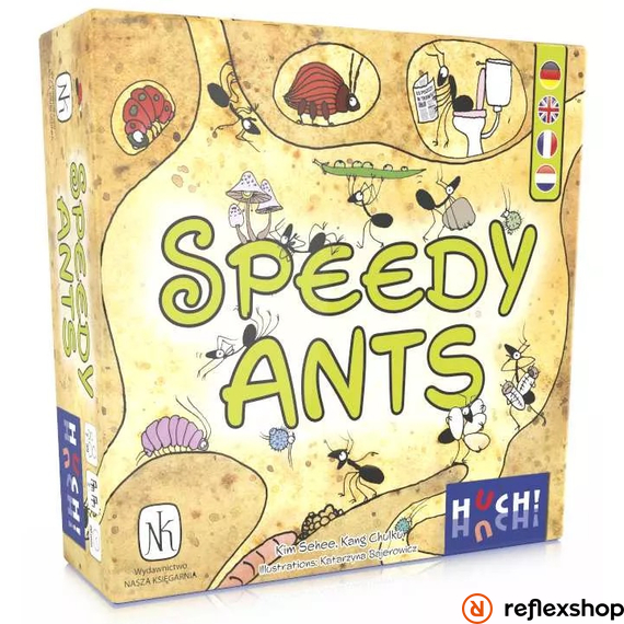 Speedy Ants multinyelvű társasjáték