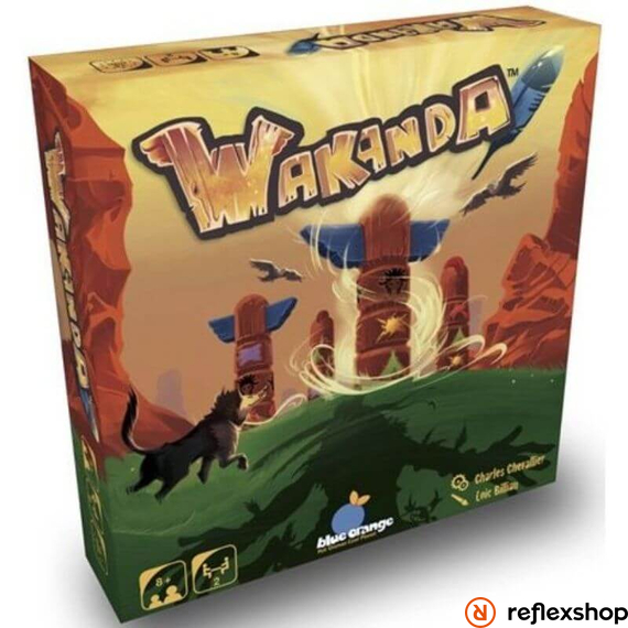 Wakanda társasjáték doboz borító
