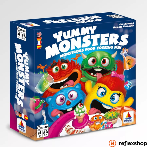 Yummy Monsters multinyelvű társasjáték