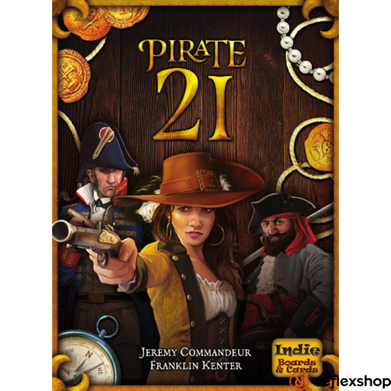 21 Pirate angol nyelvű társasjáték