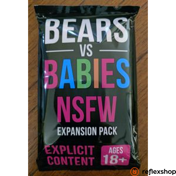 Bears vs Babies angol nyelvű társasjáték NSFW kiegészítő