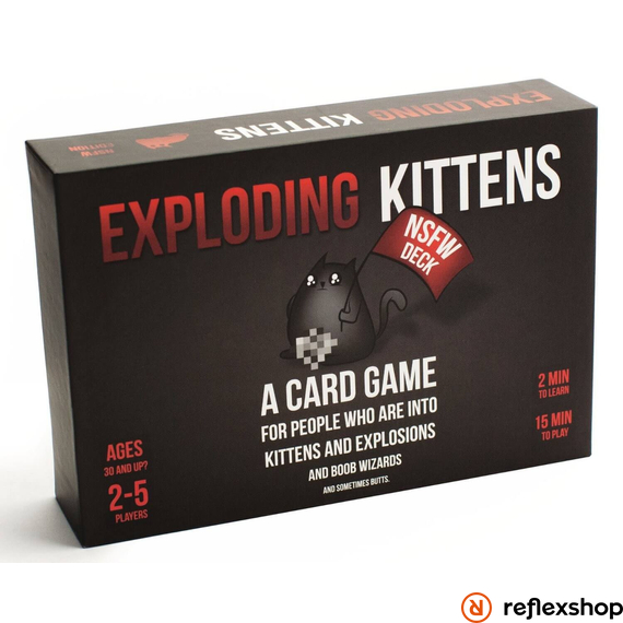 Exploding Kittens NSFW angol nyelvű társasjáték