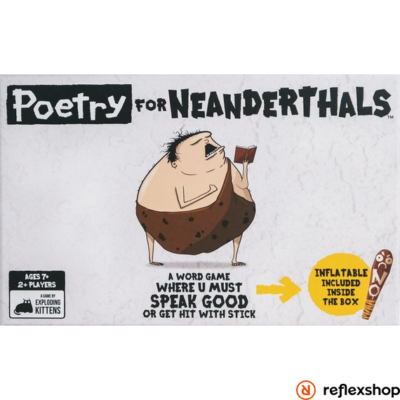 Poetry for Neanderthals társasjáték, angol nyelvű