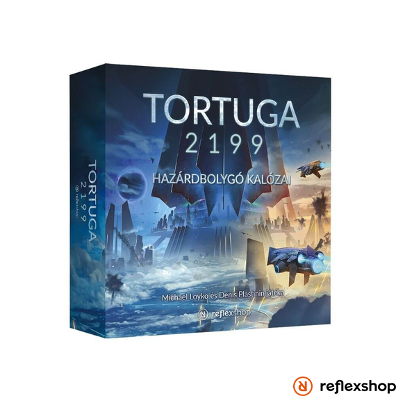 Tortuga 2199: Hazárdbolygó kalózai társasjáték dobozborító