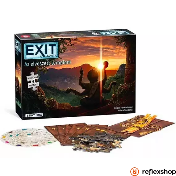 EXIT A játék + Puzzle 1: Az elveszett templom társasjáték