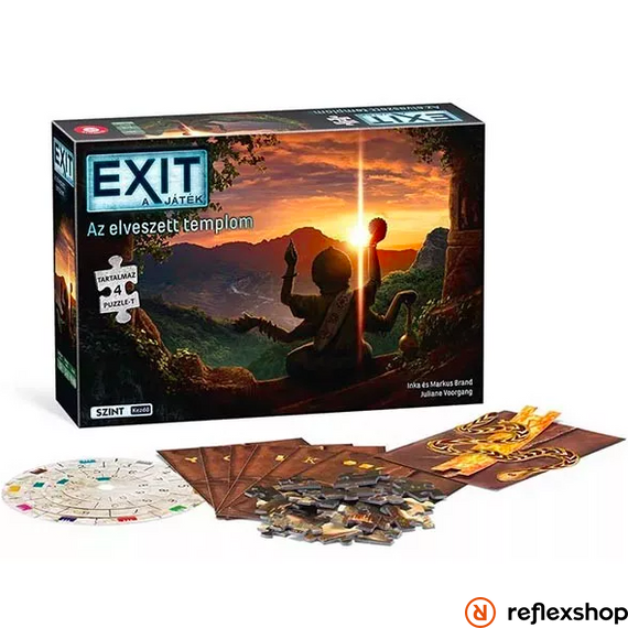 EXIT A játék + Puzzle 1: Az elveszett templom társasjáték