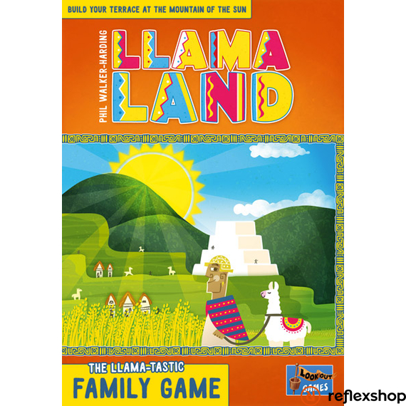  Llamaland társasjáték, angol nyelvű 