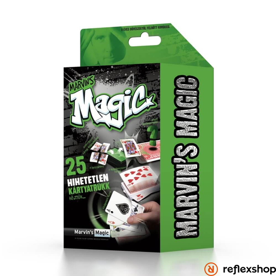 Marvin's Magic Szemfényvesztő mágikus készlet - Hihetetlen kártyatrükkök