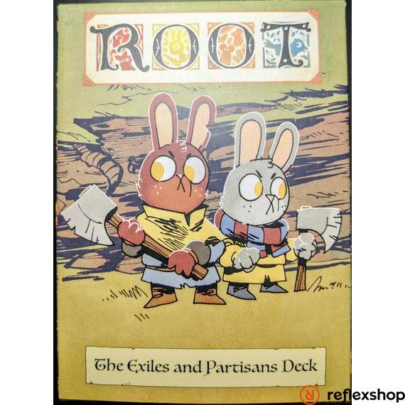 Root társasjáték Exiles & Partisans Deck kiegészítő, angol nyelvű