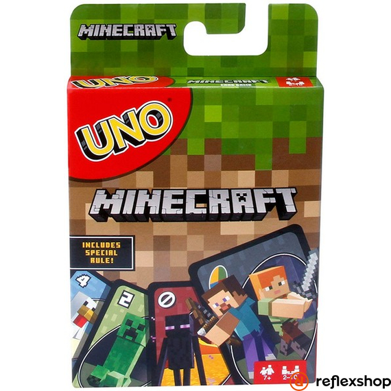 Minecraft UNO kártyajáték