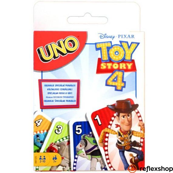 Toy Story 4 UNO borító