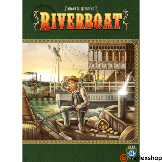 Riverboat angol nyelvű társasjáték