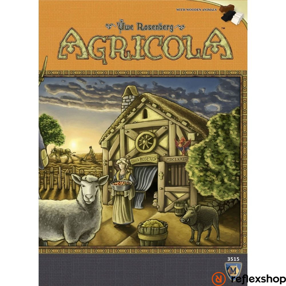 Agricola Revised Edition angol nyelvű társasjáték