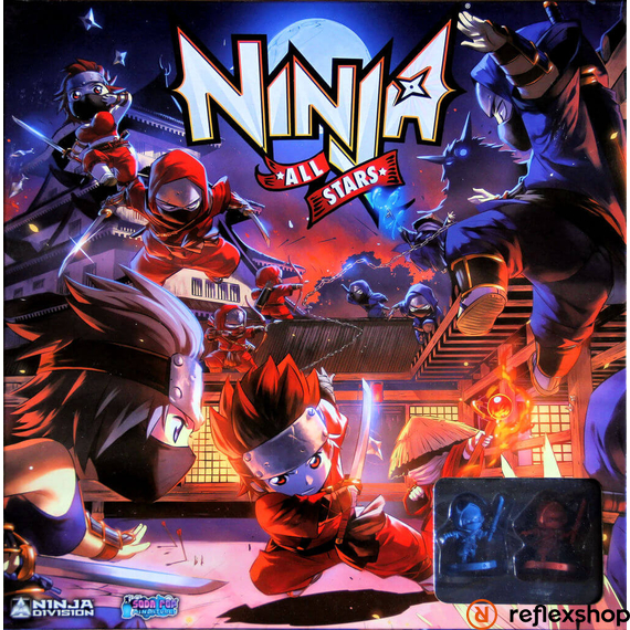 Ninja All-Stars társasjáték, angol nyelvű
