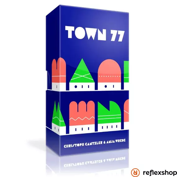 Town 77 társasjáték, angol nyelvű