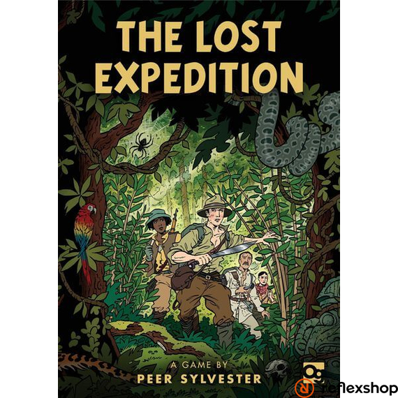 Lost Expedition társasjáték, angol nyelvű
