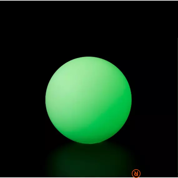 Play Led világító zsonglőrlabda, 90 mm, zöld