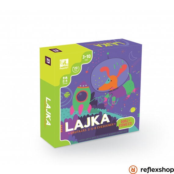 Lajka – Űrutazás 3-5-8 éveseknek társasjáték