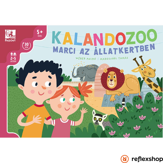 KalandoZOO - Marci az állatkertben tarsasjaték reflexshop 