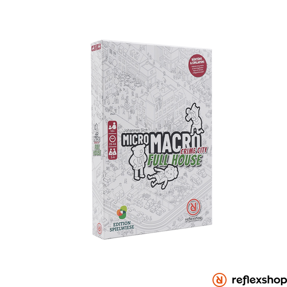 MicroMacro: Crime City - Full House társasjáték borító