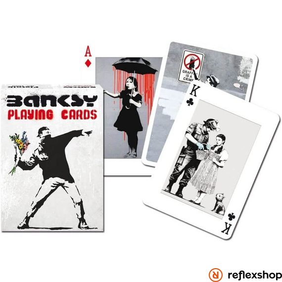 Banksy francia kártya